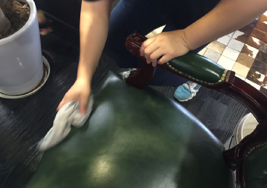 会东县家具清洗案例